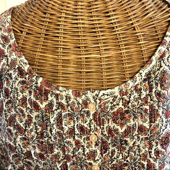 Denim & Supply Ralph Lauren light Boho Top , Sz M - Picture 3 of 9